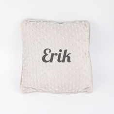 Cojín Clásico Personalizado Gris