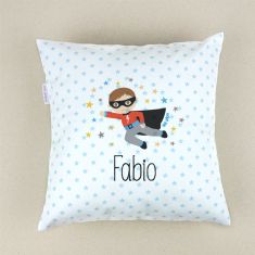 Cojín Superhéroe personalizado